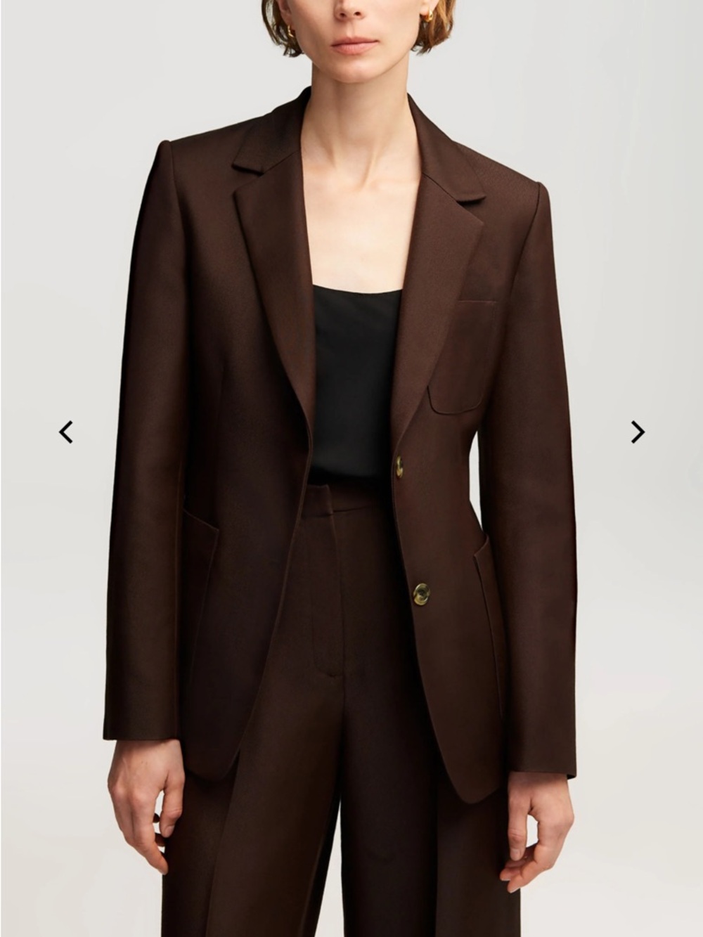ARGENT Brown Suit - worn once! - Picture 5 of 10